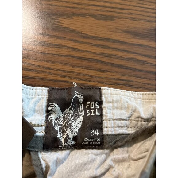 Fossil plaid shorts RN 92638 size 34 - Picture 3 of 4
